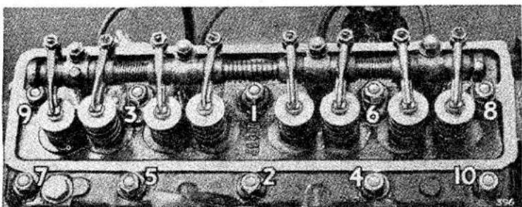 TRIUMPH TR2 (1953) - Cylinder Head Nuts - 1