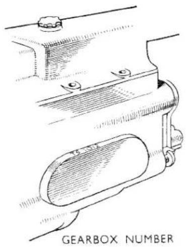 TRIUMPH TR2 (1953) - TIGHTENING TORQUES - 2