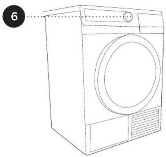 GORENJE D7565L - SCHRITT: AUSWAHL DES PROGRAMMS - 3