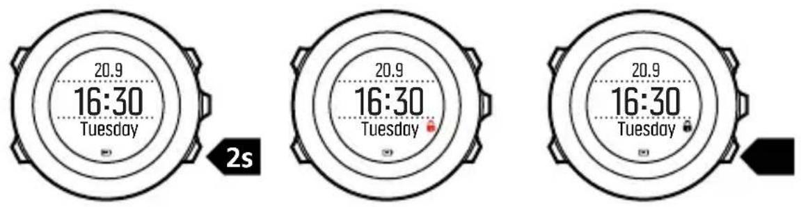 SUUNTO SS021258000 - Tastensperre - 1