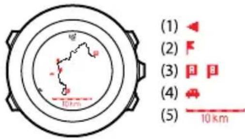 SUUNTO SS021258000 - Vollständige Routenansicht - 1