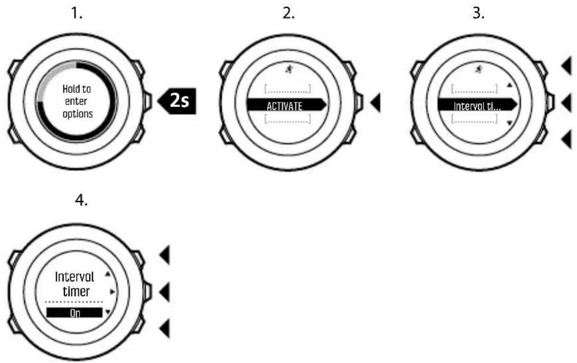 SUUNTO SS021258000 - Intervalltimer - 2