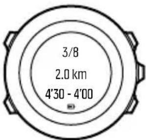3/8 2.0 km 4'30 - 4'00