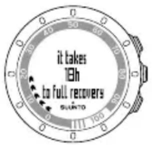 SUUNTO SS018715000 - Erholungszeit - 1