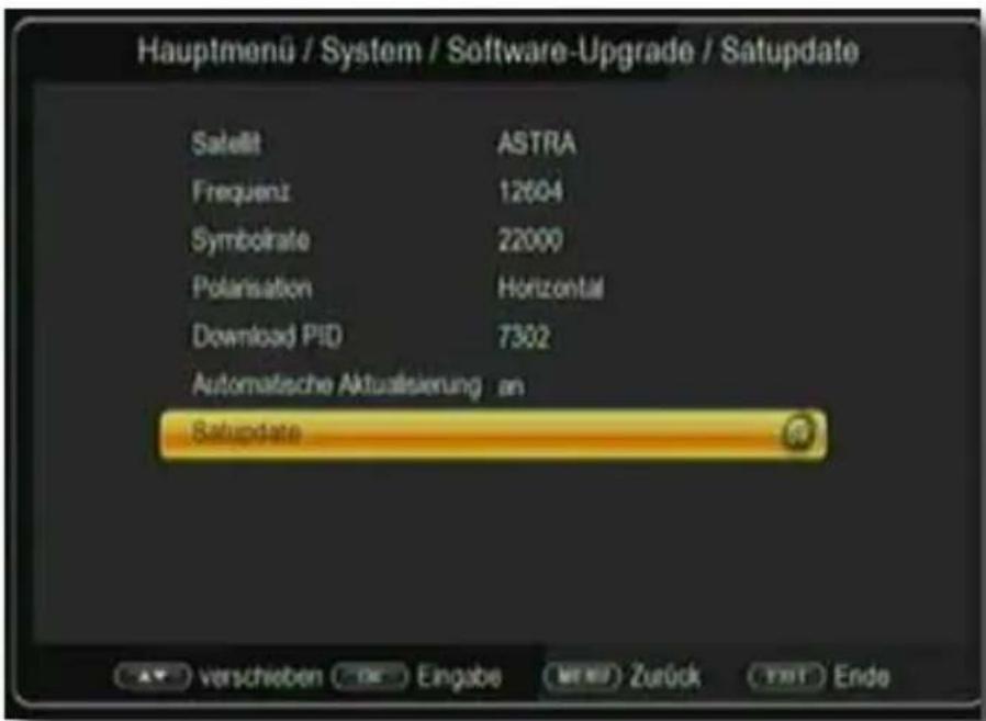 Telestar digiHD TS mobil - Automatische Aktualisierung an - 1