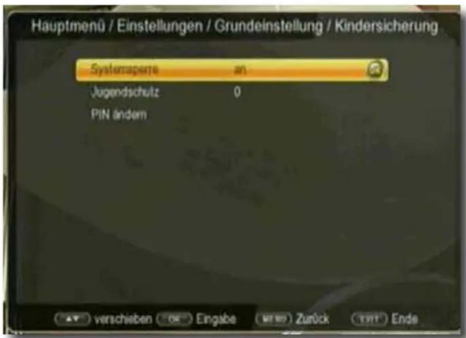 Telestar digiHD TS mobil - Kindersicherung - 1