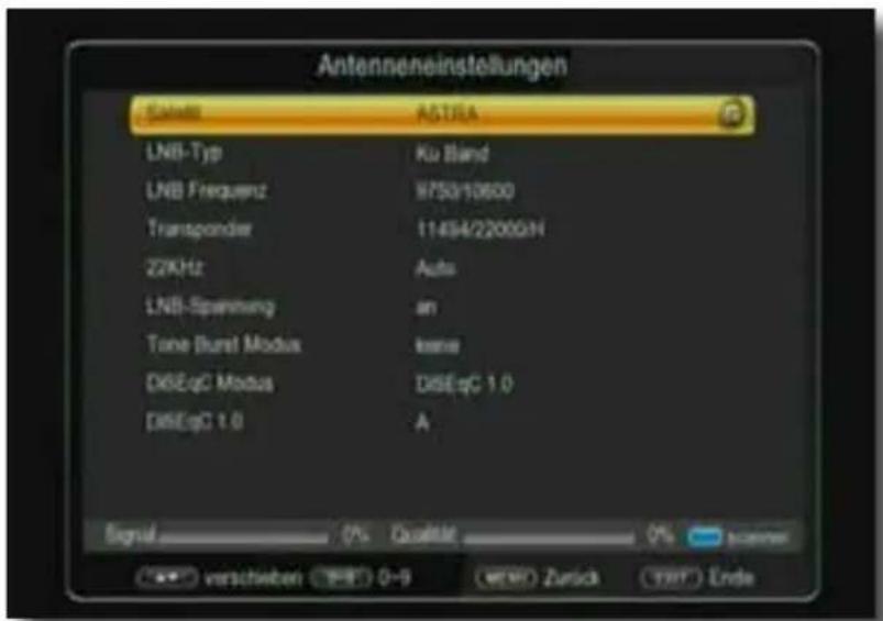 Telestar digiHD TS mobil - Suchlauf - 1
