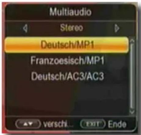Telestar digiHD TS mobil - Dolby Digital (AC3 - Betrieb) - 1