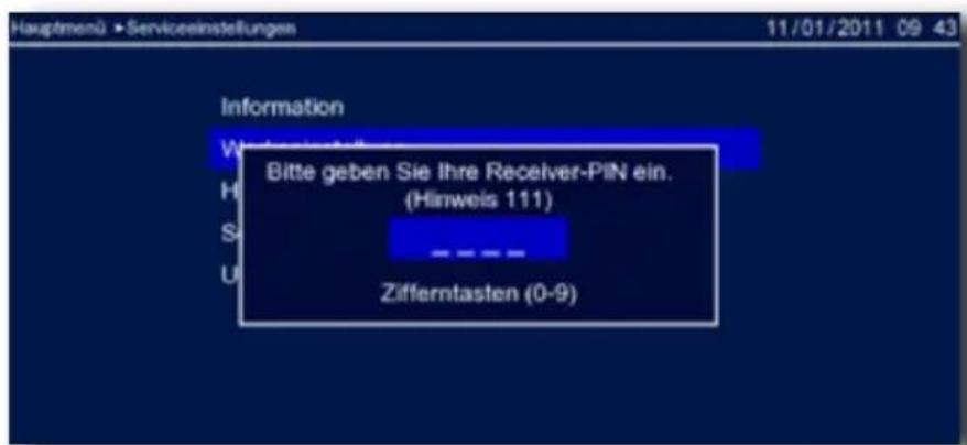 Telestar TD 2300 HD+ - Werkseinstellung - 1