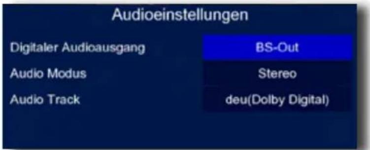 Telestar TD 2300 HD+ - Audio-Kanalton ändern - 1