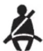 SAAB 9-4X (2011) - SafetyBeltReminders DriverSafetyBeltReminder Light - 1