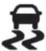 SAAB 9-4X (2011) - ElectronicStability Program(ESP)/Traction ControlSystemIndicator Light - 1