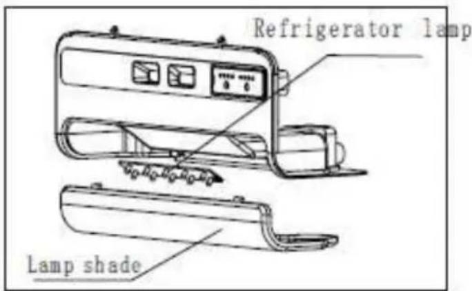 Refrigerator lamp Lamp shade