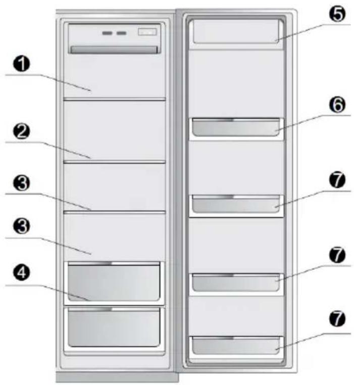 GORENJE NRS85728BL - Хладилно отделение - 1