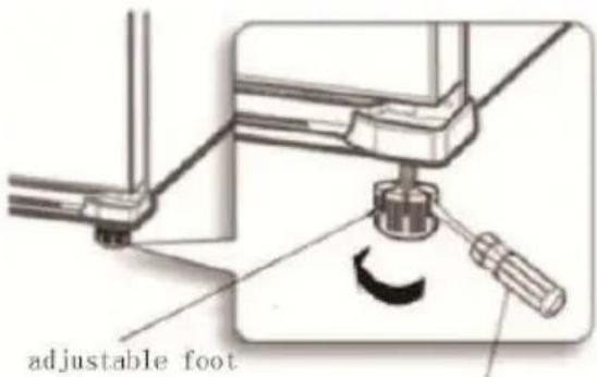 adjustable foot