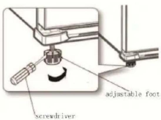 adjustable foot screwdriver