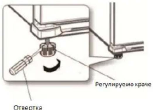 GORENJE NRS85728BL - Регулиране на крачетата - 1