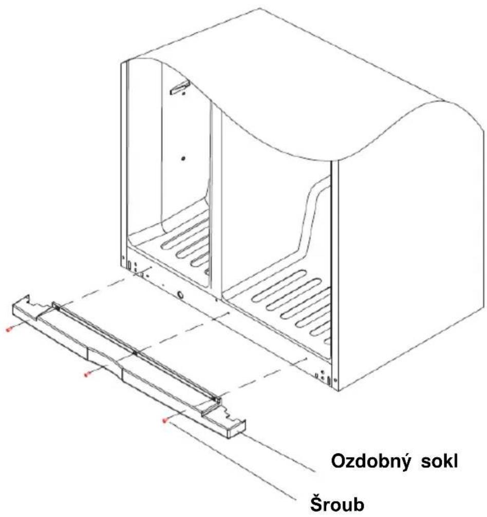 Ozdobný sokl Šroub