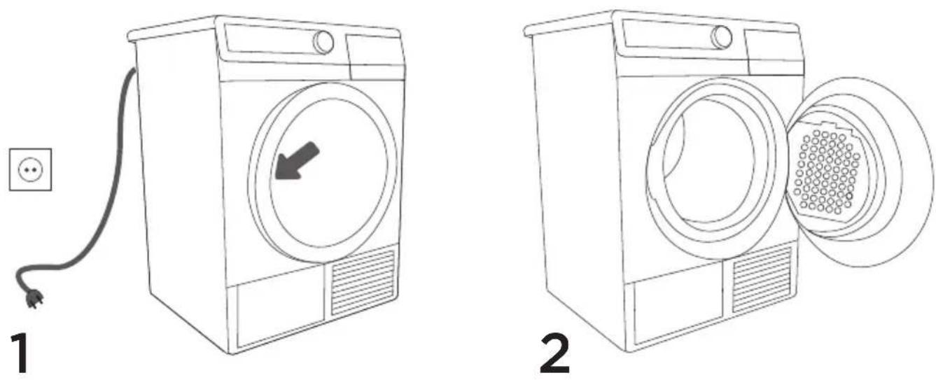GORENJE D845B - VOR DER ERSTEN INBETRIEBNAHME - 1