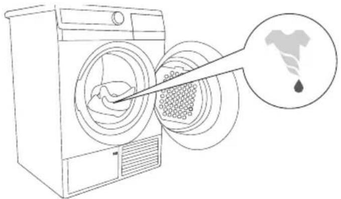 GORENJE D845B - BELADEN DES WÄSCHETROCKNERS - 1