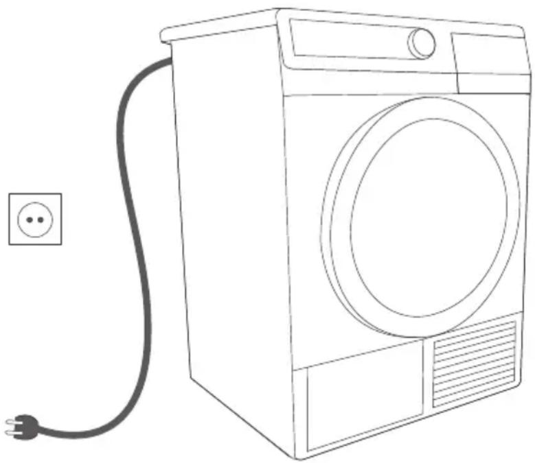 GORENJE D845B - REINIGUNG DES WÄSCHETROCKNERS - 1