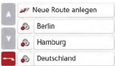 Neue Route anlegen Berlin Hamburg Deutschland