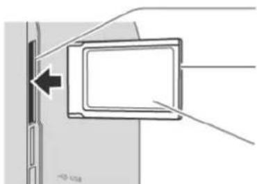 Reflexion LDD2880 - Die Smartcard in das CA-Modul einführen - 2