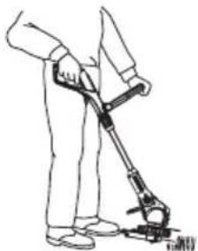 GARDENA ComfortCut 9825 - Arbeitsposition einstellen: - 1