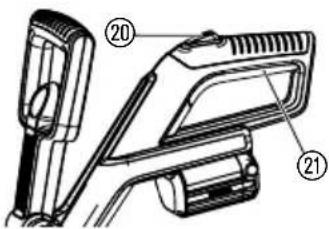 GARDENA ComfortCut 9825 - Zusatzgriff einstellen: - 2