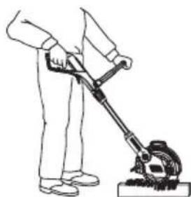 GARDENA ComfortCut 9825 - Arbeitsposition einstellen: - 3