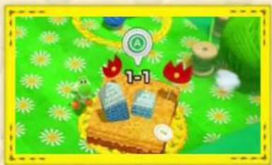NINTENDO Yoshi's Woolly World (Wii U) - Weltkarten - 2