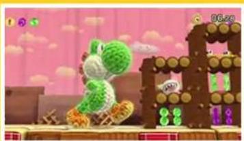 NINTENDO Yoshi's Woolly World (Wii U) - Während der Verwandlung... - 1