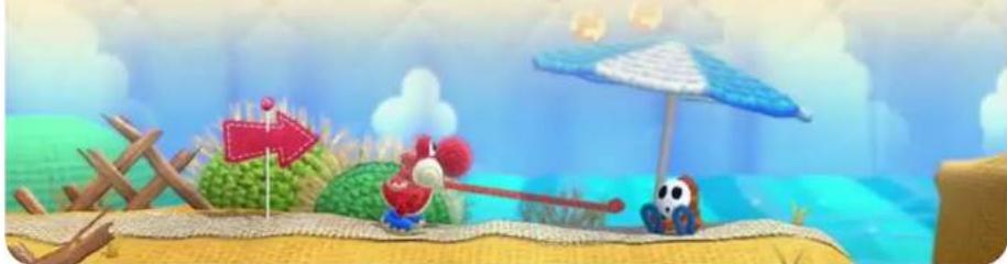 NINTENDO Yoshi's Woolly World (Wii U) - Online-Funktionen - 2