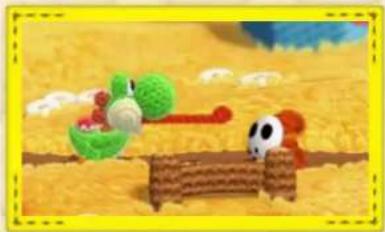 NINTENDO Yoshi's Woolly World (Wii U) - Feinde verspeisen - 2