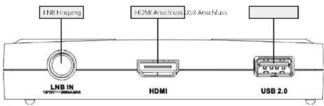 INB Hingang HDMI Anschluss USB Anschluss LNB IN 10107-3800MAX HDMI USB 2.0