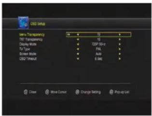 CD3 Setup Media Transparency M21 Redrawing Display Mode TV Type Screen Mode CD3 Timeout 40 70 TSP 35-0 PAL Auto 6 MHz Close Move Current Change Refining Pick-up List