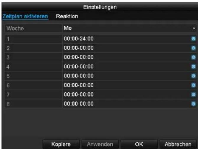 ABUS HDCC90010 - Zeitplan aktivieren - 1