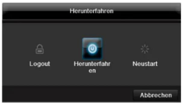 ABUS HDCC90010 - Festplattenstatus überprüfen - 1