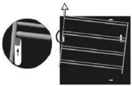 Meireles MF 3606 X - REMOVING THE OVEN'S SIDE RAILS - 1