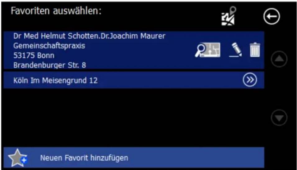 BLAUPUNKT TravelPilot 52 - Favoriten - 2
