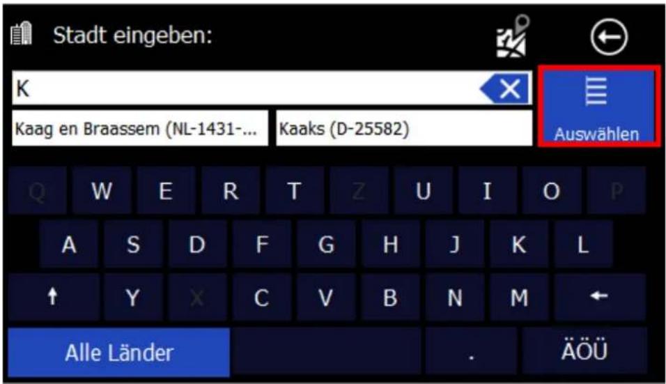 BLAUPUNKT TravelPilot 52 - Adresse - 2