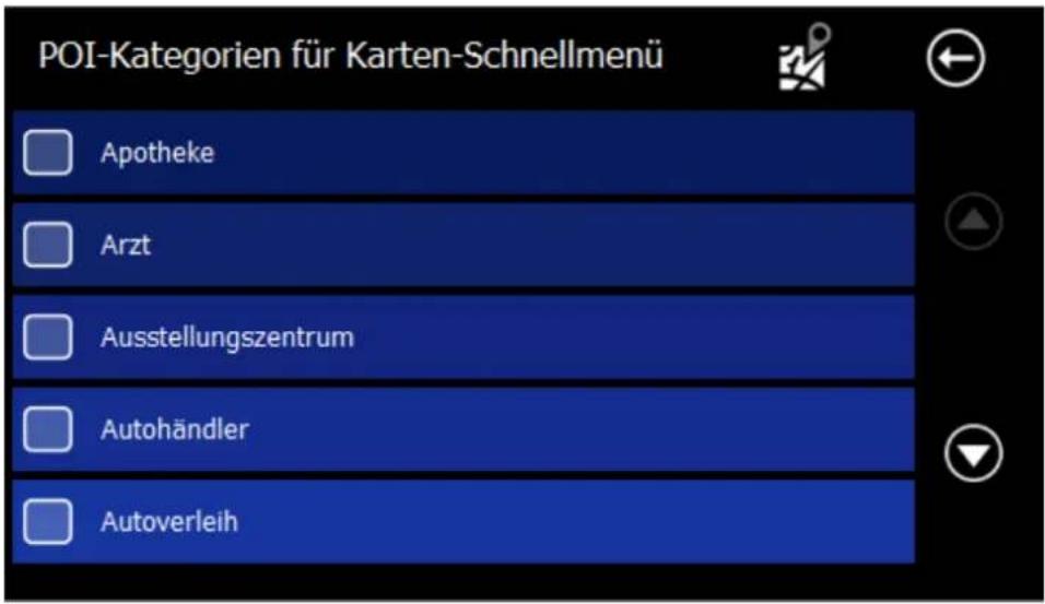 BLAUPUNKT TravelPilot 52 - Schnell-POIs - 1