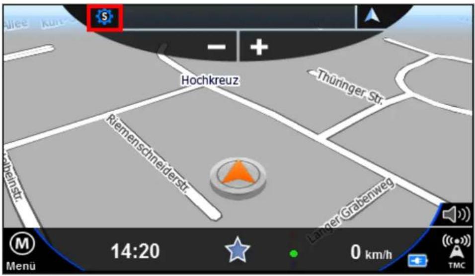 BLAUPUNKT TravelPilot 52 - Schnell-Menü - 1