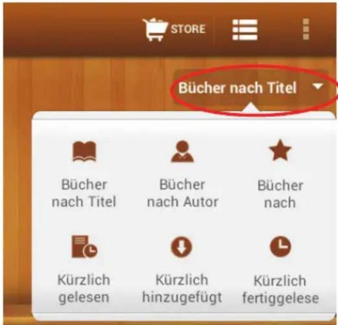 STORE Bücher nach Titel Bücher nach Titel Bücher nach Autor Bücher nach Kürzlich gelesen Kürzlich hinzugefügt Kürzlich fertiggelese