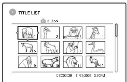 TITLE LIST 6 Zoo 1 2 3 4 5 6 7 8 9 10 11 12 DSC00029 11/25/2005 3:50PM