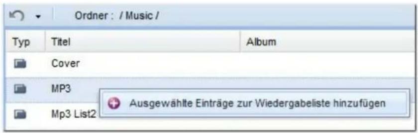 Ordner : / Music / Typ Titel Album Cover MP3 Mp3 List2 Ausgewählte Einträge zur Wiedergabeliste hinzufügen