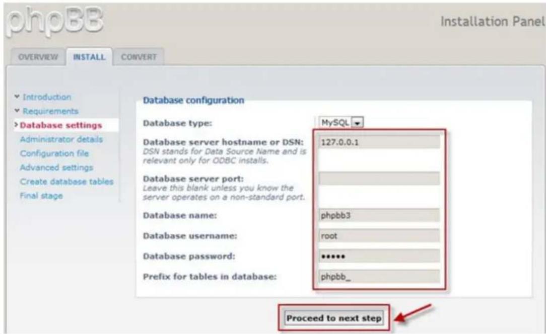 QNAP TS-EC1279U - Starten der webbasierten phpBB3-Installation - 4