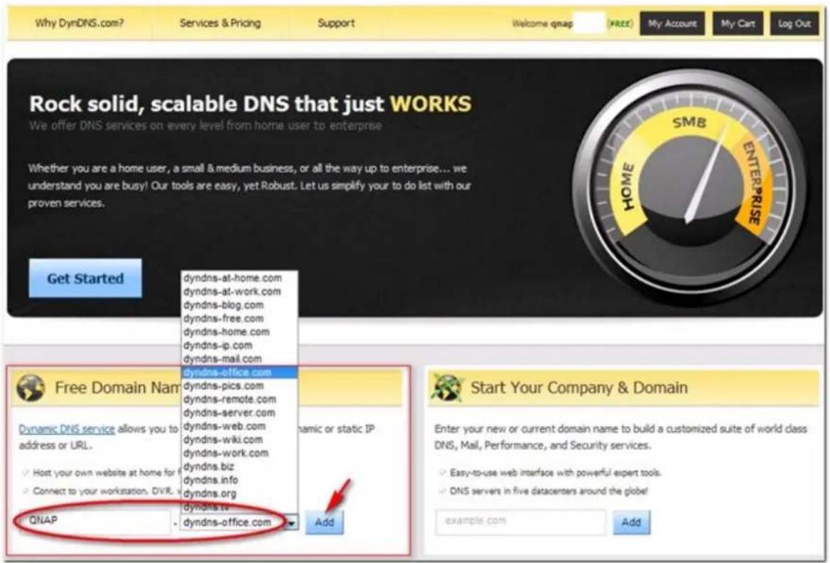QNAP TS-EC1279U - DDNS-Die nst regis trie r e n - 6