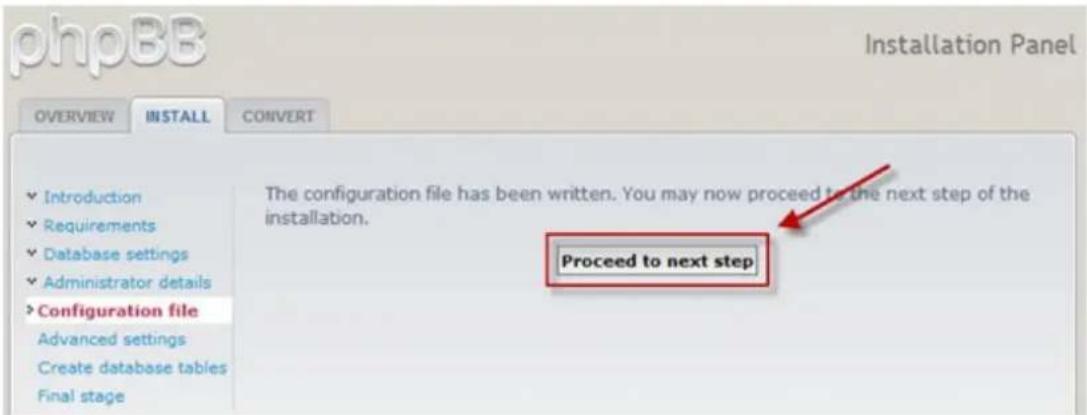 QNAP TS-EC1279U - Starten der webbasierten phpBB3-Installation - 8