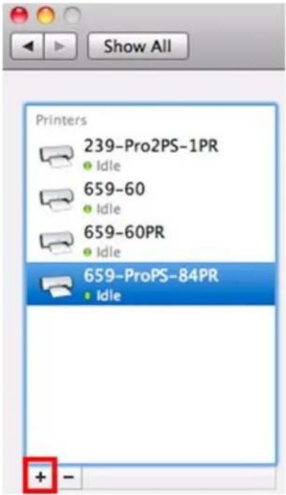 Show All Printers 239-Pro2PS-1PR • Idle 659-60 • Idle 659-60PR • Idle 659-ProPS-84PR • Idle + -